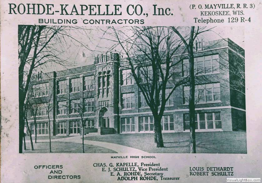 The Albrecht School Apartments Mayville Wisconsin